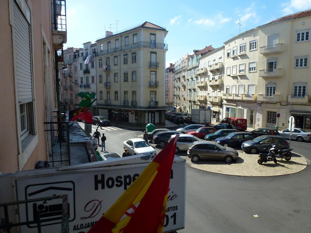 Hospedaria D. Damélio Lisbona Esterno foto